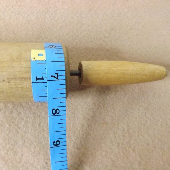 Wooden Rolling Pin- 7 Inch - Picture 4 of 8